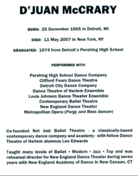 D'Juan McCrary's Performance Profile 