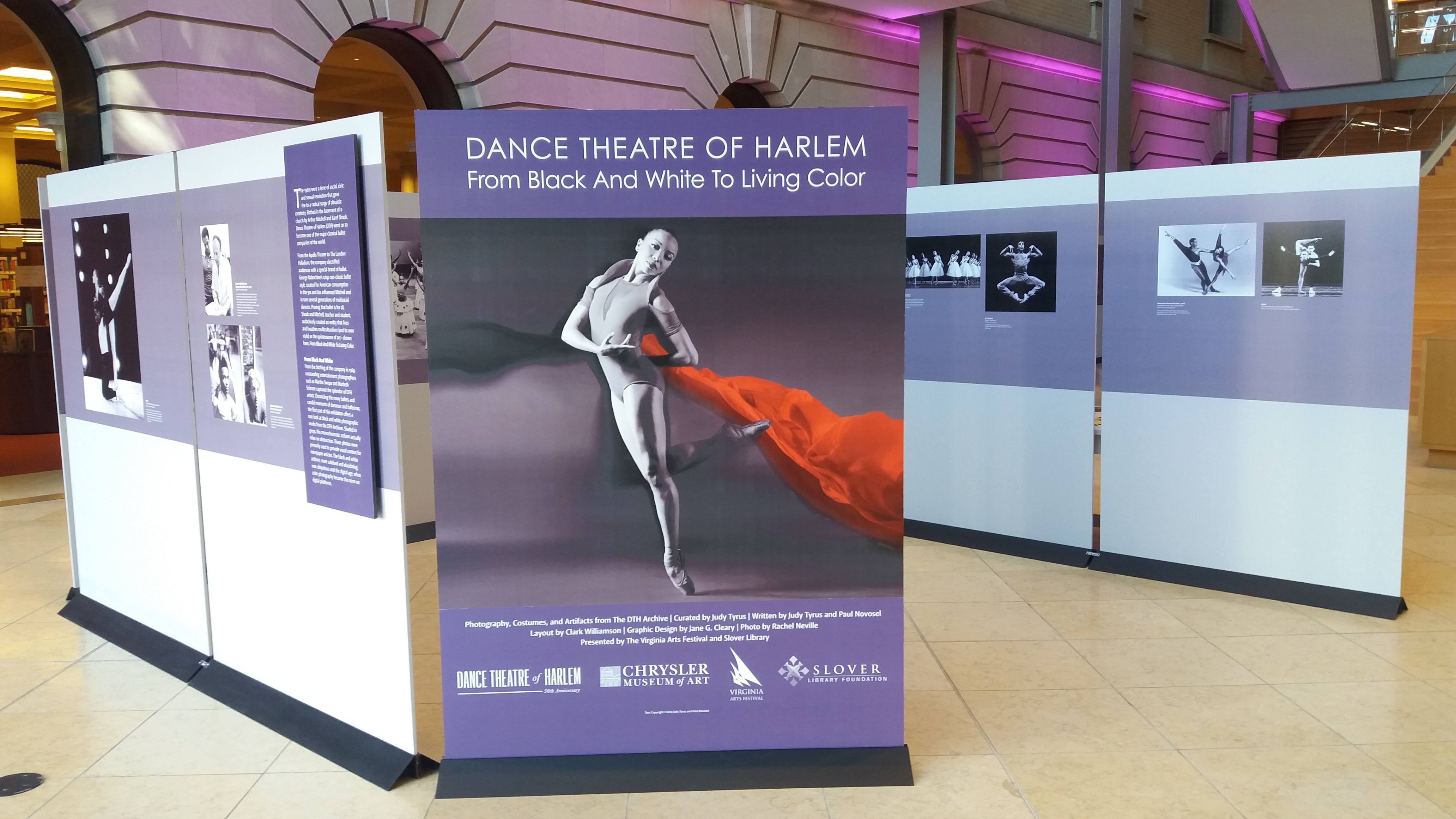 "From Black and White to Living Color" Opening Panel