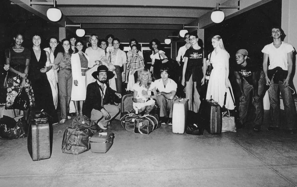 OBC dancers traveling