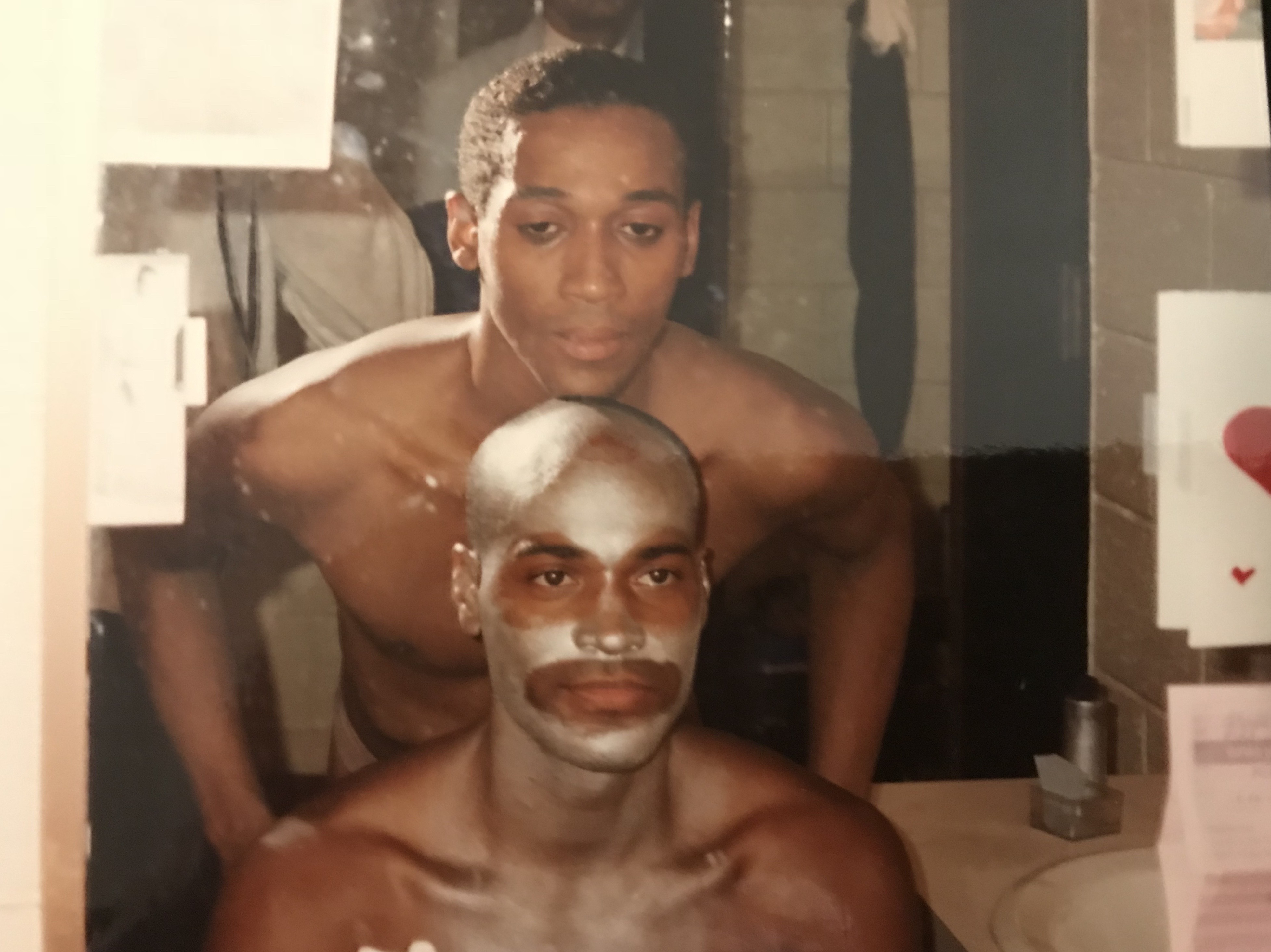 Dean Anderson and Tyrone Brooks