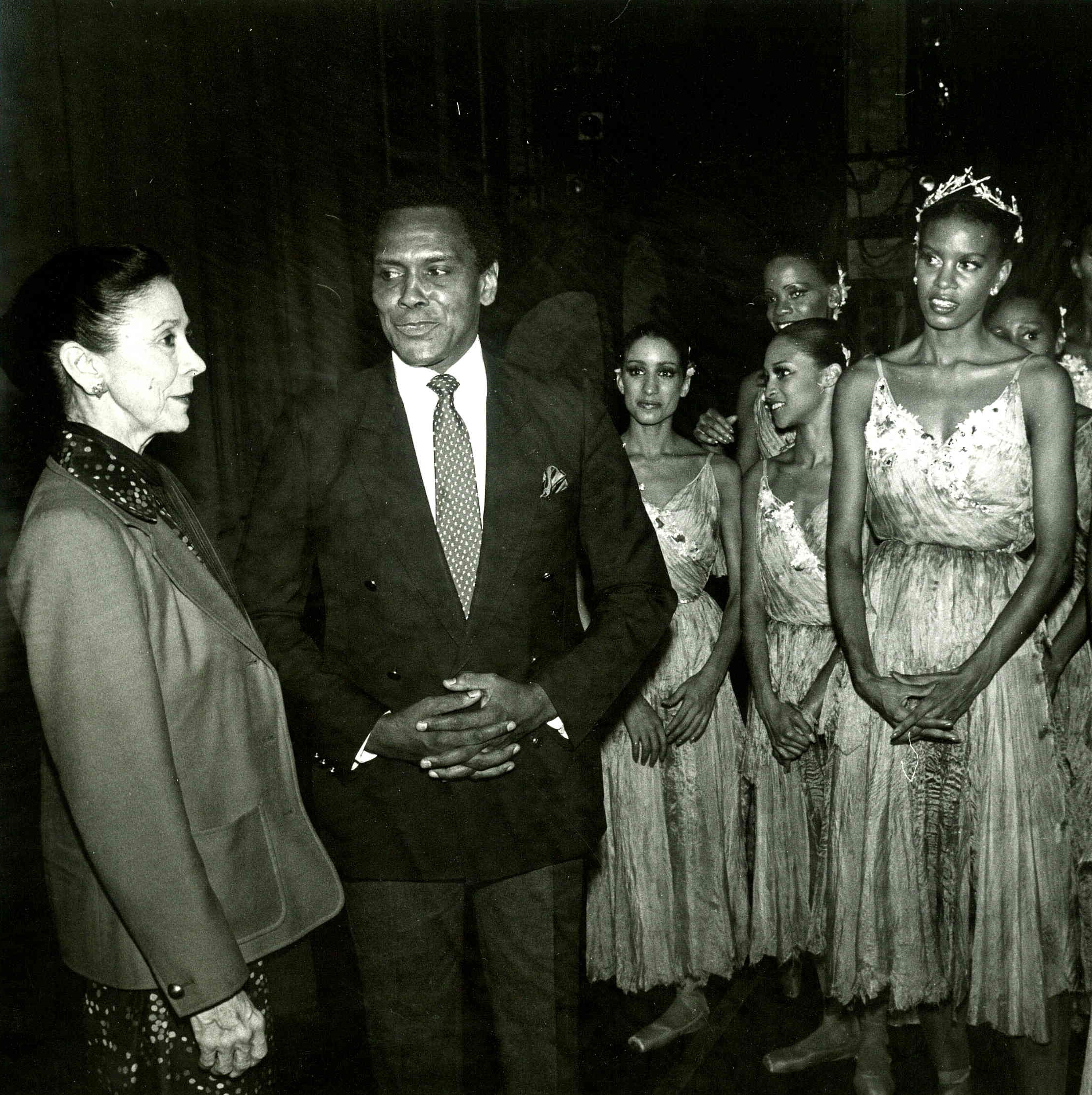 Backstage with Margot Fonteyn