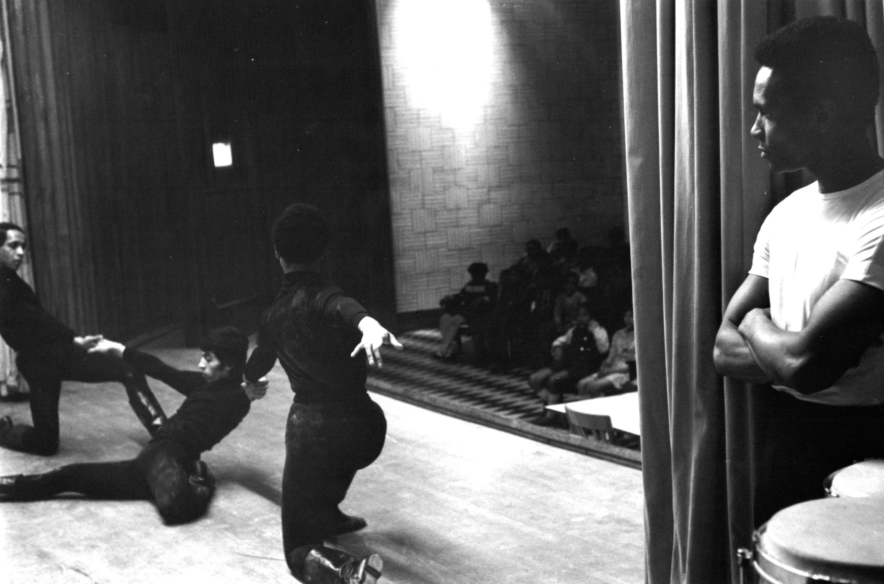 Arthur Mitchell in the wings