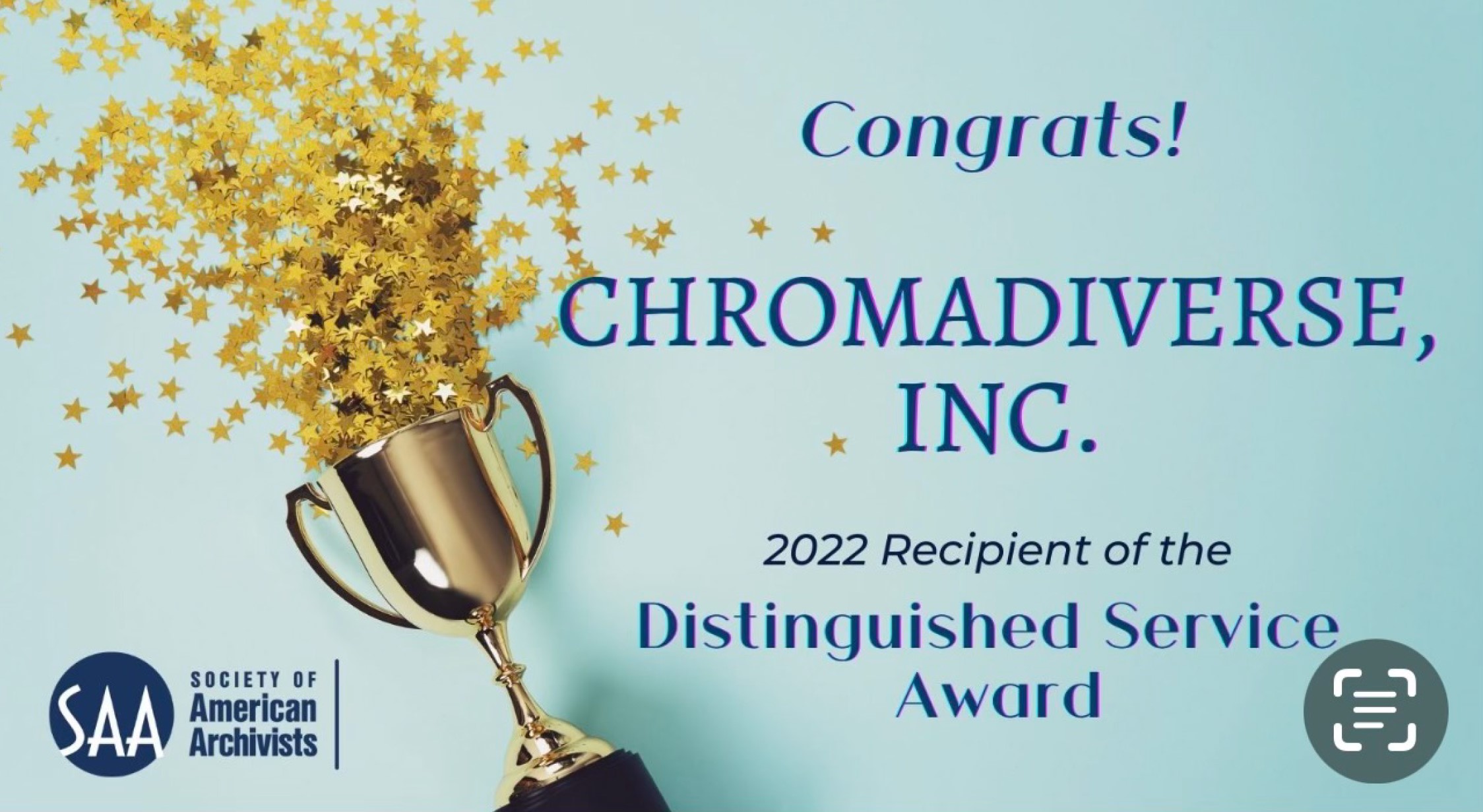 Distinguished Service Award - SmartCapture Technology