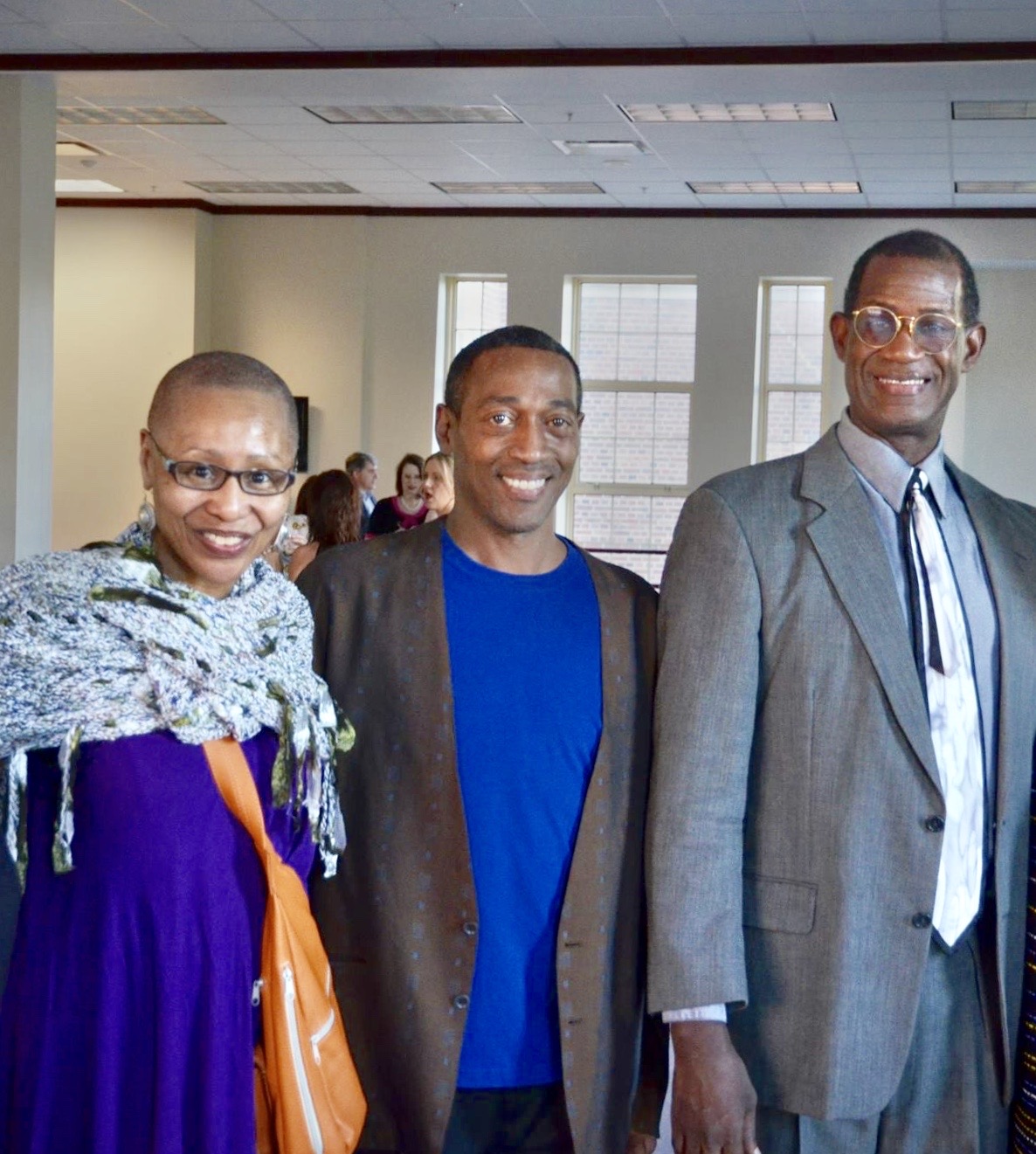 Anjali Austin, Tyrone Brooks, Mel Tomlinson